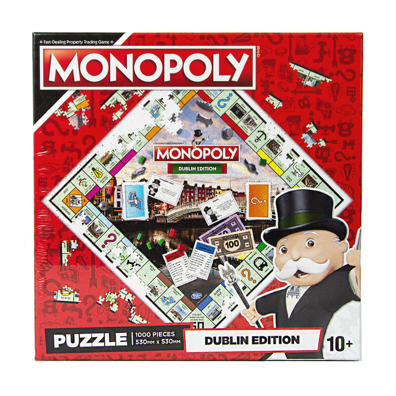 Dublin Edition Monopoly 1000 Piece Puzzle Jigsaw